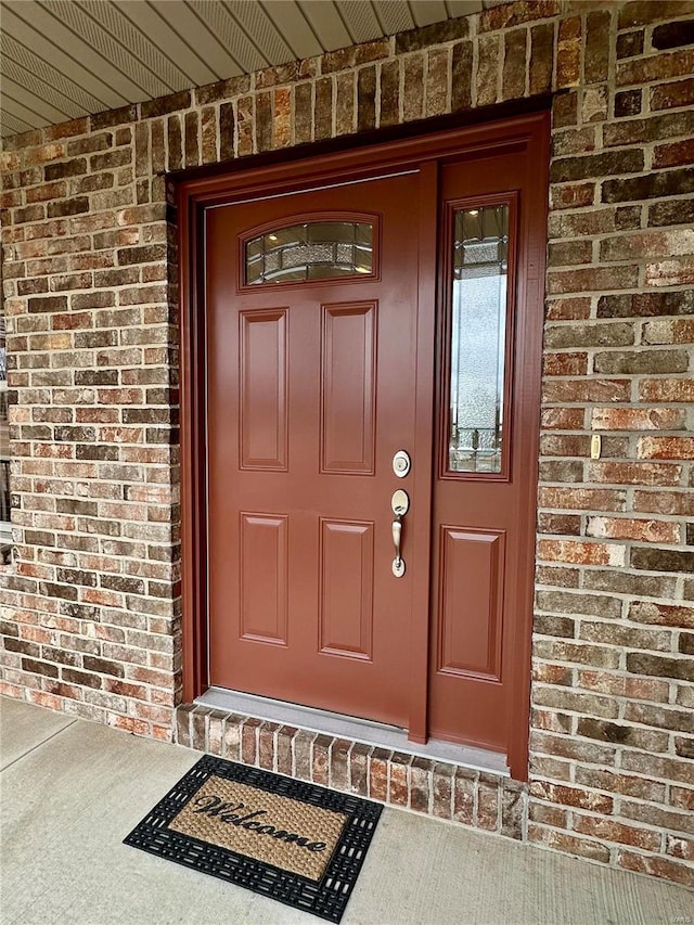 view of property entrance