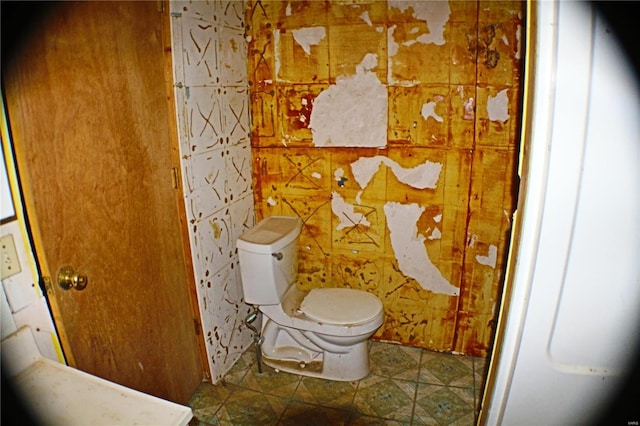 bathroom with toilet