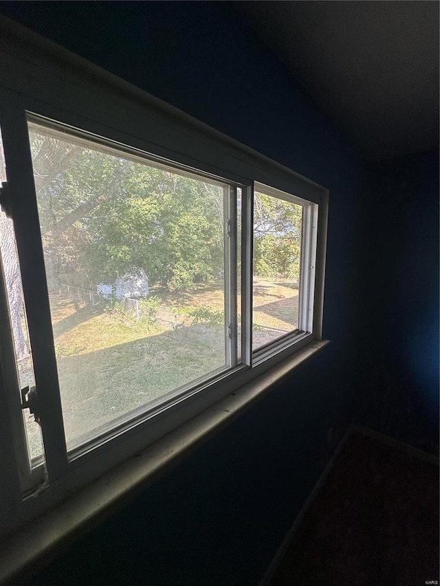 view of room details