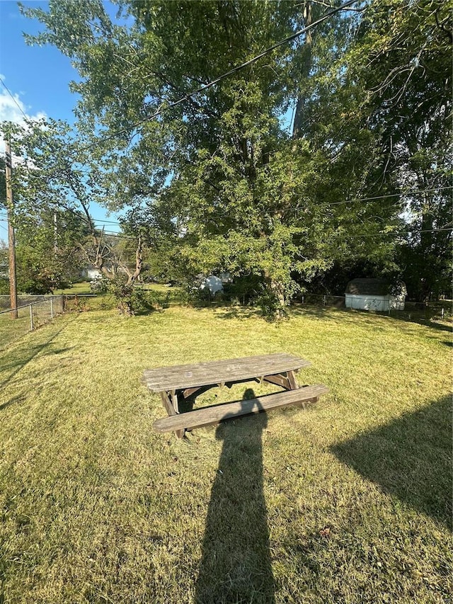 view of yard
