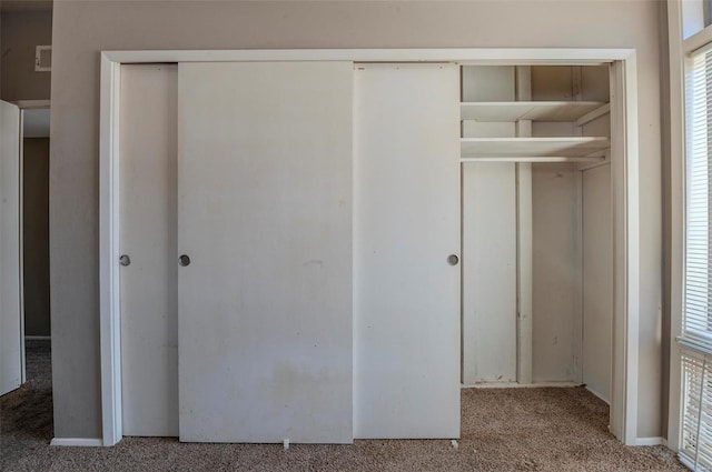 view of closet