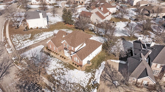 drone / aerial view featuring a residential view