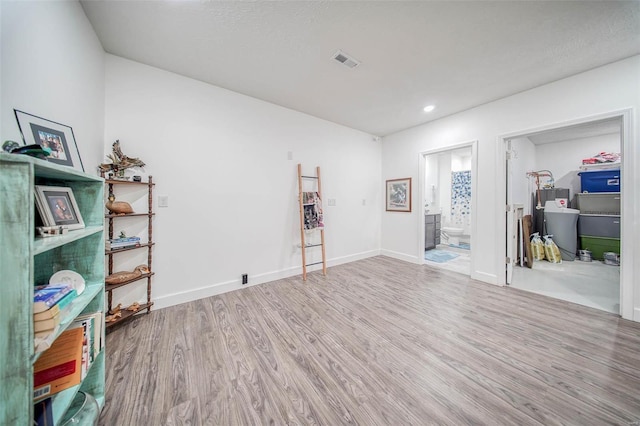 unfurnished room featuring hardwood / wood-style floors