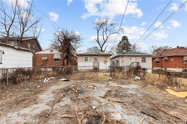 view of rear view of house