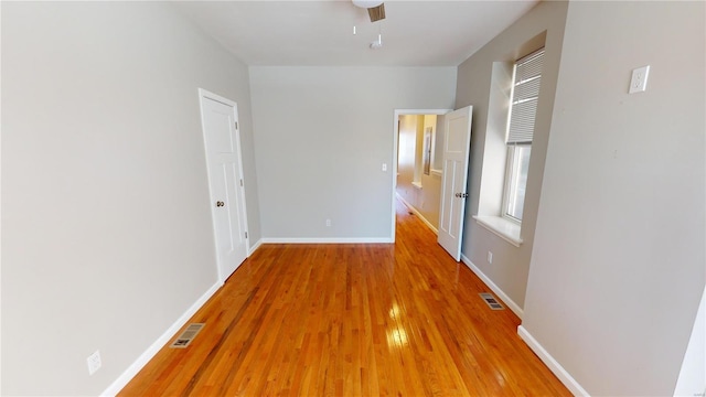 interior space featuring hardwood / wood-style flooring