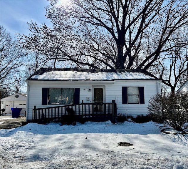 view of front of house