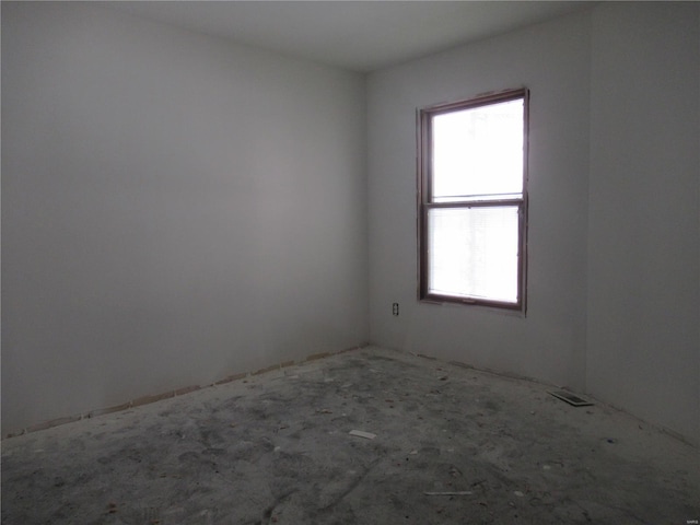 view of empty room