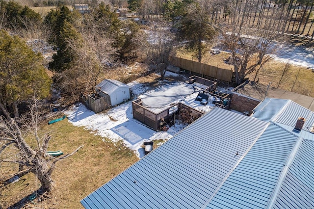 drone / aerial view