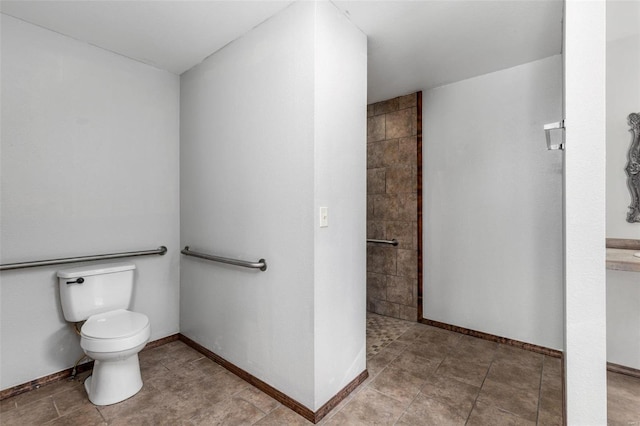 bathroom featuring toilet