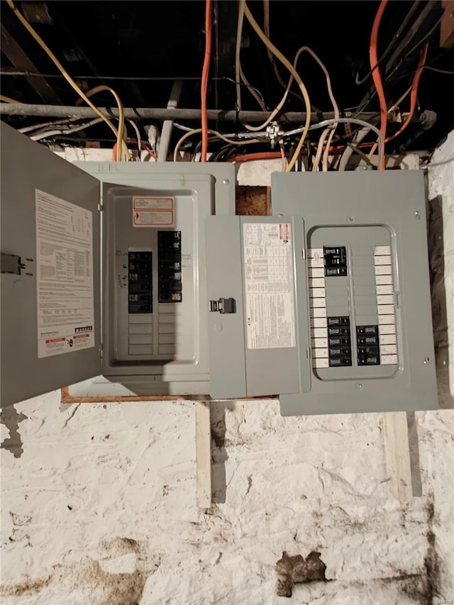 utilities with electric panel