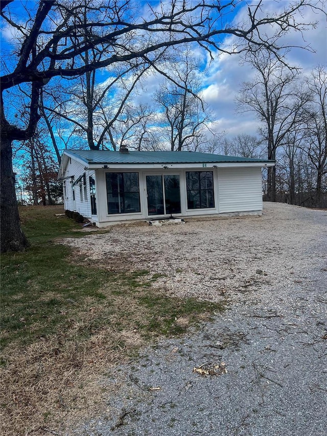 view of rear view of house