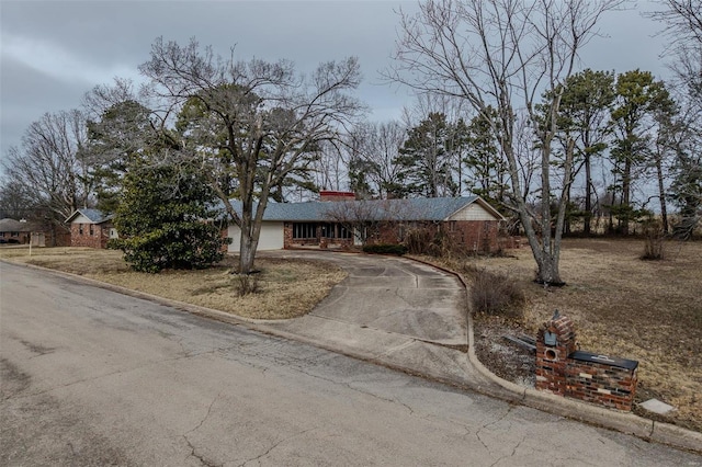 view of ranch-style house