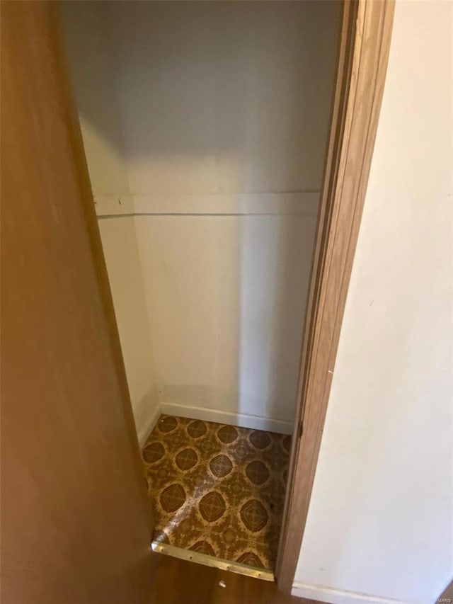 view of closet