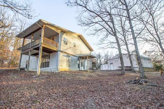 view of back of house