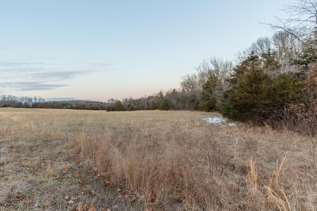 view of nature featuring a rural view