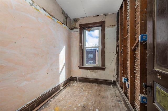 interior space featuring hardwood / wood-style floors