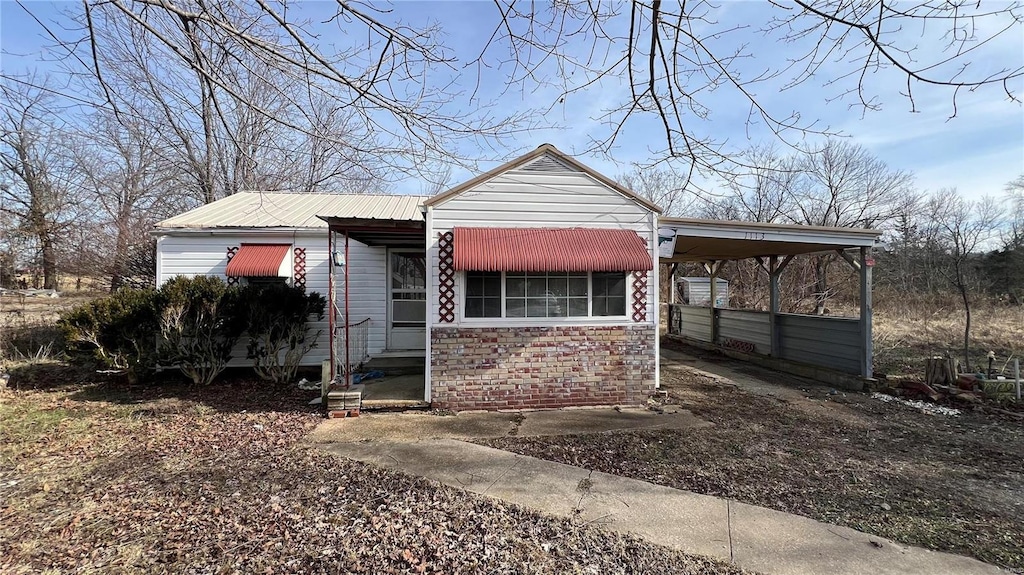 view of front of house