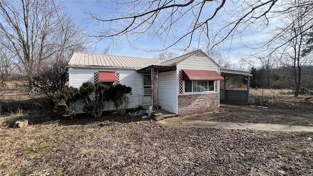 view of front of house