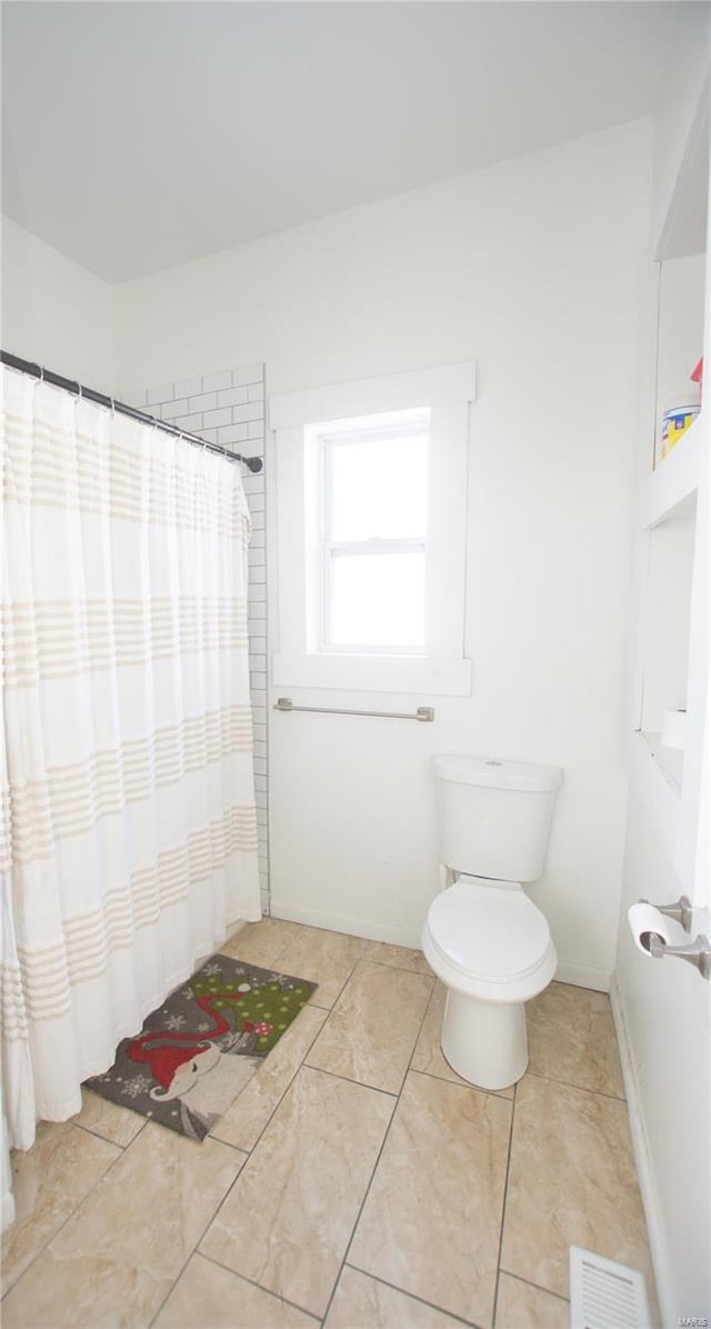 bathroom with toilet