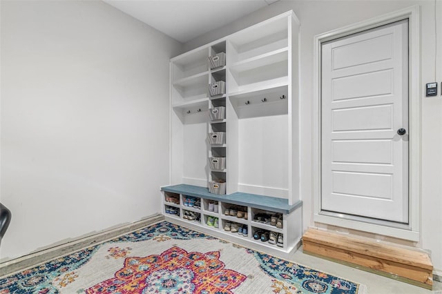 view of mudroom