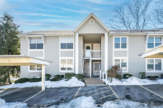 view of townhome / multi-family property