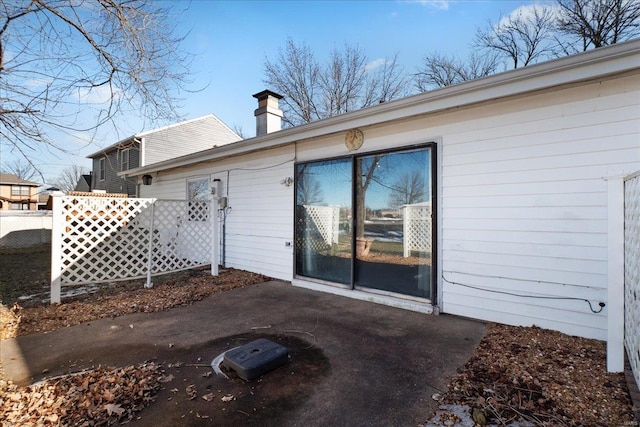 view of rear view of property