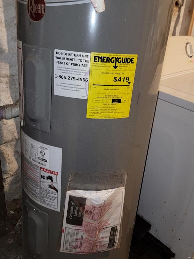 utilities with electric water heater