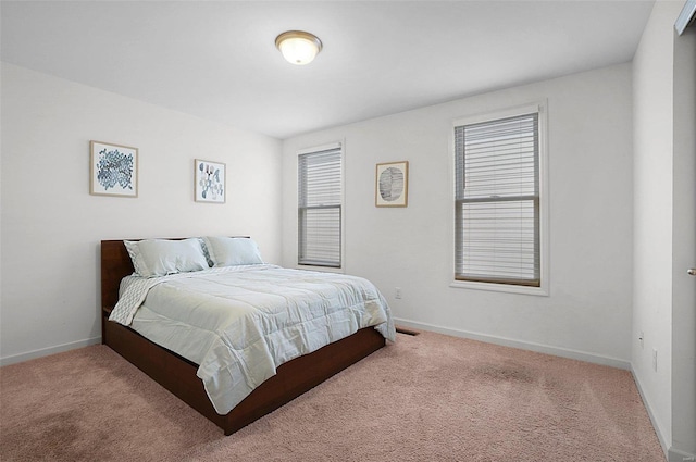 bedroom featuring carpet floors