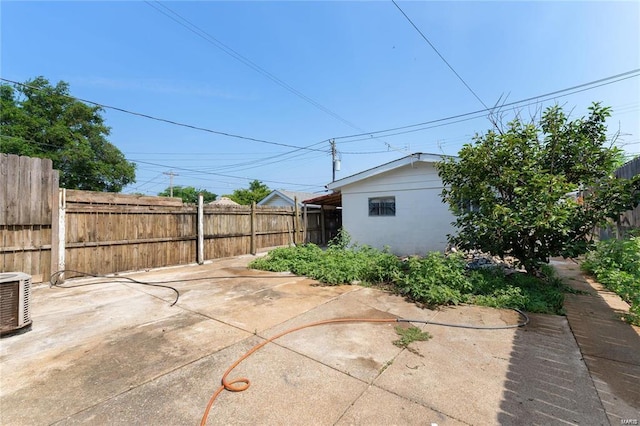 view of patio / terrace with cooling unit