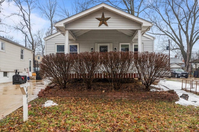 view of front of house