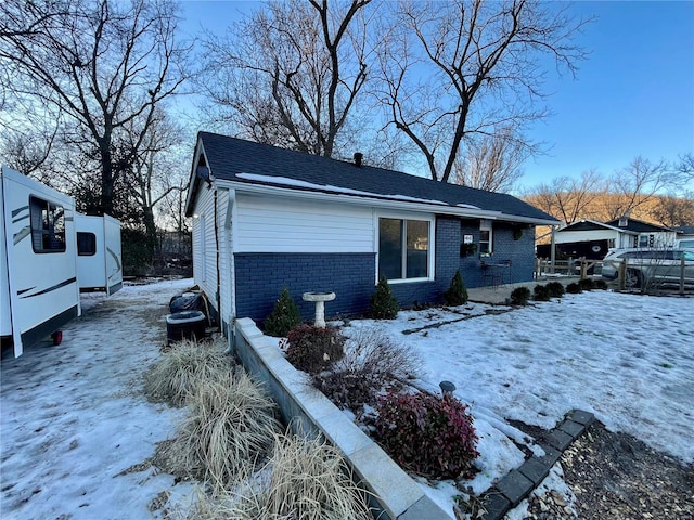 view of ranch-style house