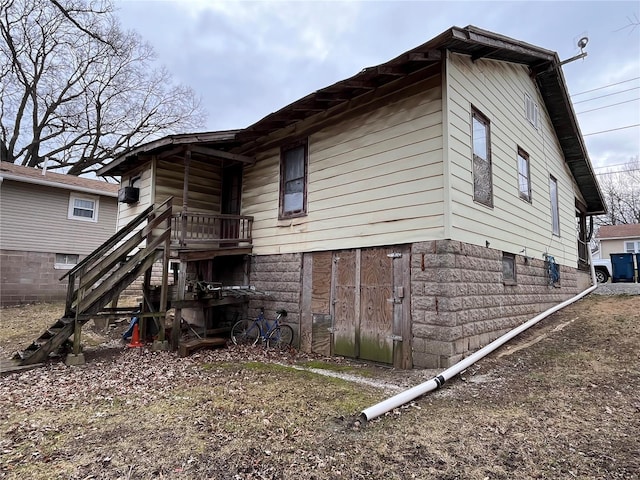 view of back of house