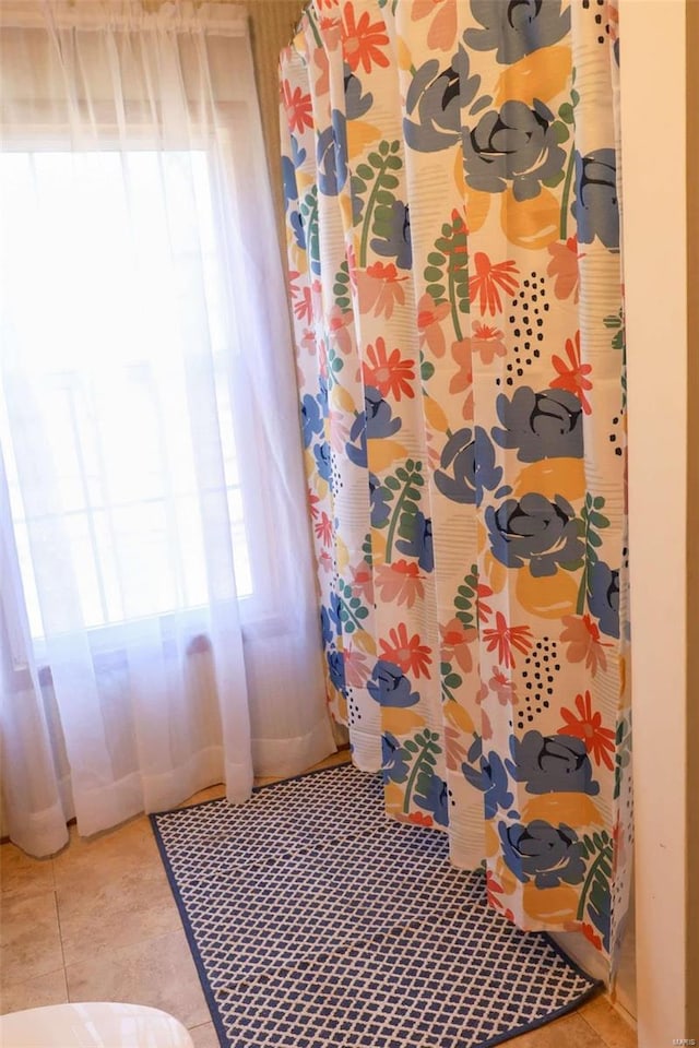 bathroom featuring tile patterned floors