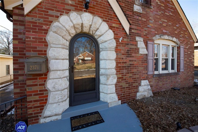 view of property entrance