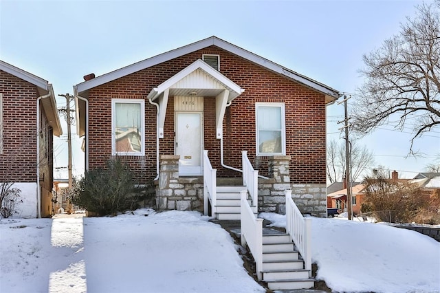 view of bungalow