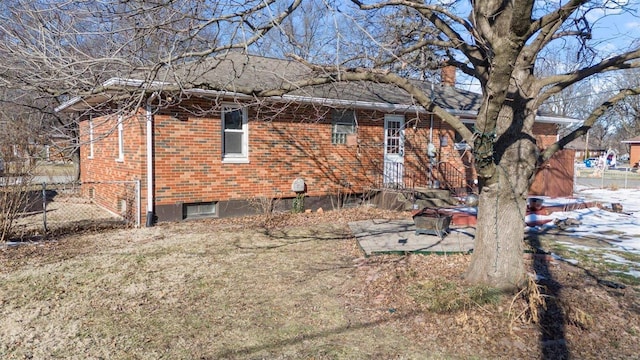 view of rear view of property