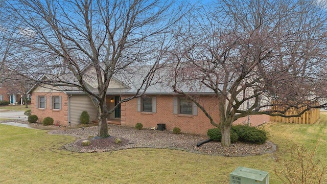 view of property exterior with a yard