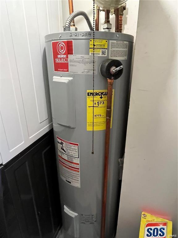 utilities with water heater