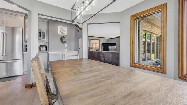 view of dining room