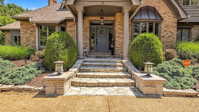 view of entrance to property