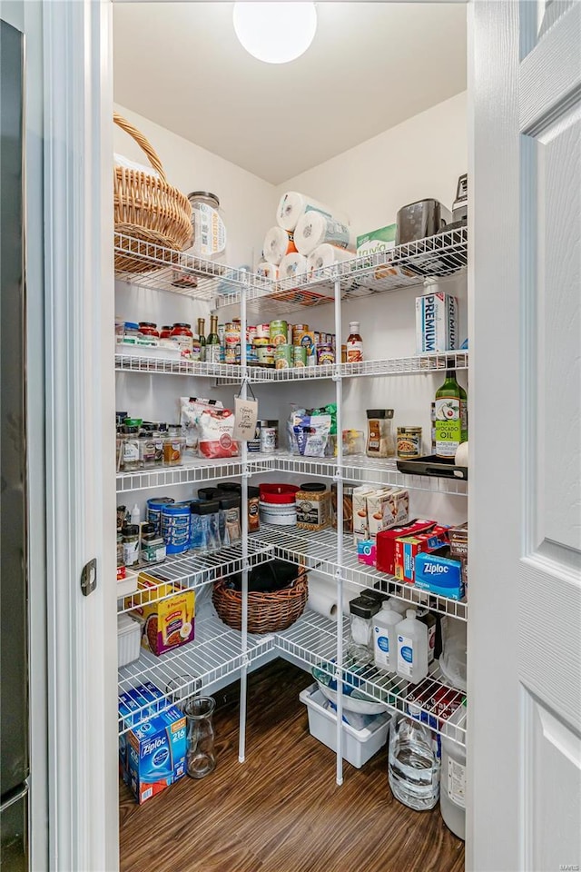 view of pantry