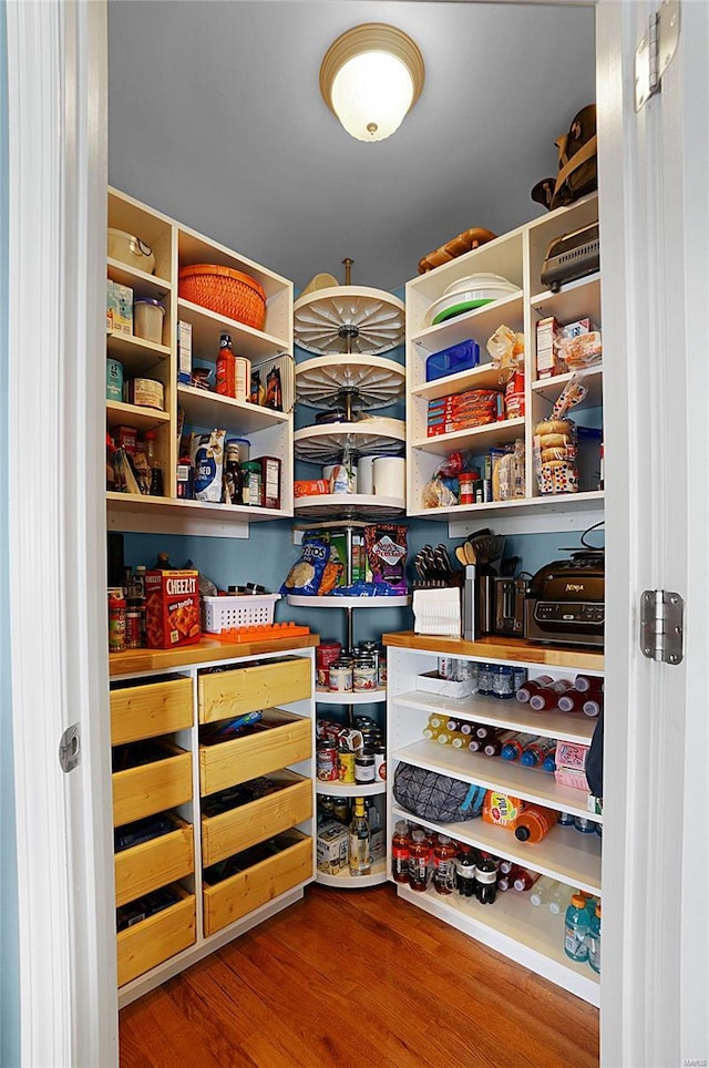 view of pantry