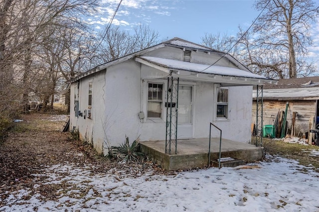 view of bungalow