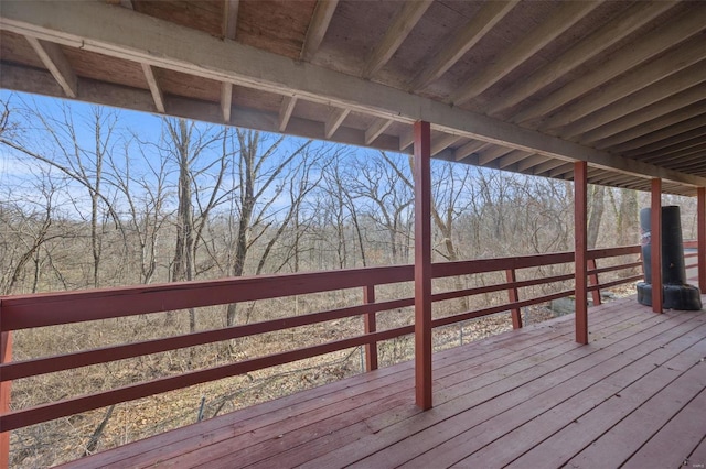 view of deck