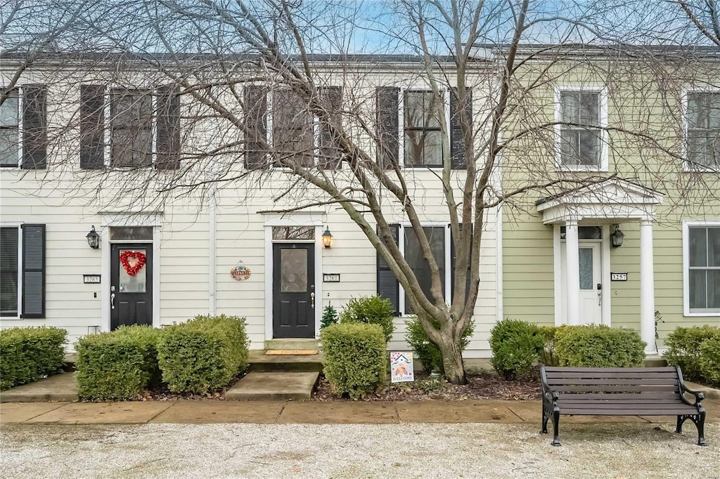 view of townhome / multi-family property