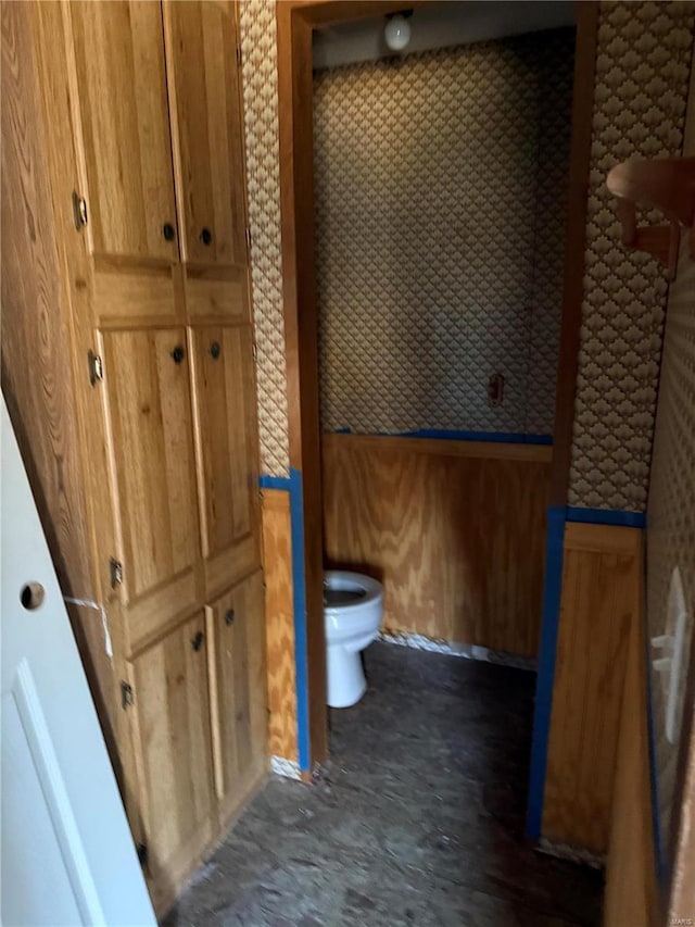 bathroom with toilet