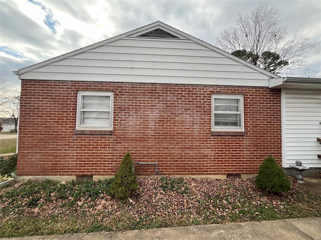 view of side of property