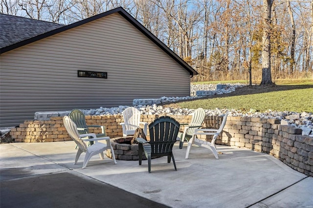 view of patio