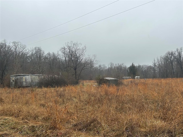 view of nature with a rural view