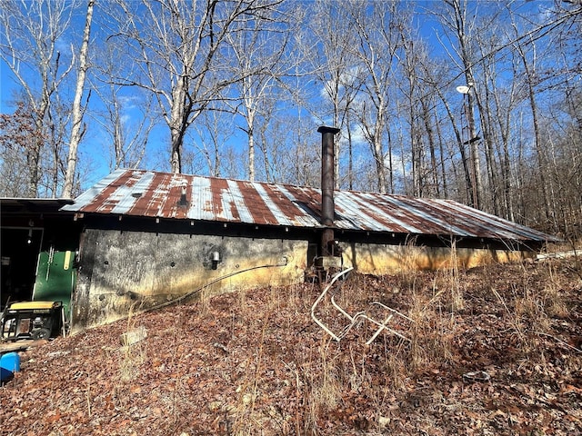 view of property exterior